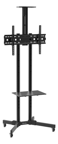 Soporte De Pie Kolke P/ Tv O Monitor 30' A 70' Con Estantes Color Negro