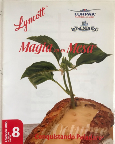 Lyncott Magia En Su Mesa Recetario De Comida No. 8  2006 