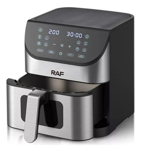 Freidora De Aire Air Fryer Raf De 8 Litros Tactil