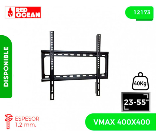 Soporte Para Tv Universal Fijo Redocean 23-55 40kg