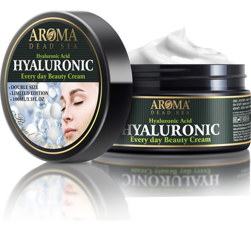 Crema De Ácido Hialurónico Prémium Para Mujeres, 3.4 Fl .