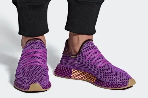 Tenis Deerupt Runner Dragon Ball Morado Meses sin intereses