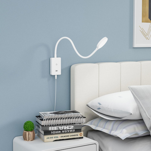 Enuotek Luces De Lectura Led De Montaje En Pared Para Cama
