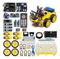 Comprar Kit De Coche Robot 4wd V2.0 Programación Stem Para Arduino