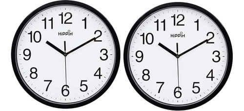 Yoobure 10 Pulgadas De Cuarzo Silencioso Decorativo Reloj De