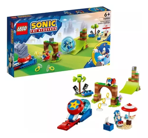 Lego : Sonic the Hedgehog™- 76990 O Desafio da Esfera de Velocidade de Sonic