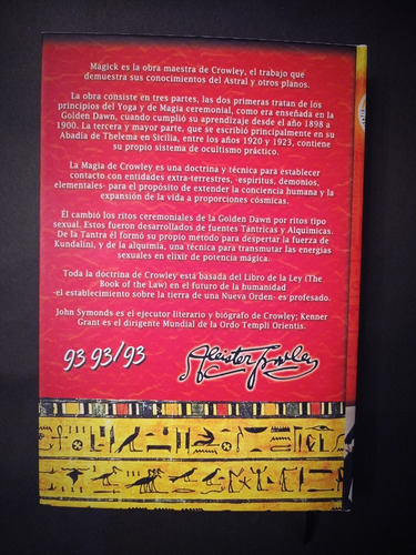 Imagen 4 de 10 de Magia En Teoría Y Practica Aleister Crowley Liber Aba 4