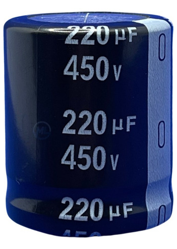 20x Capacitor Eletrolitico 220uf/450v Snap-in 105º 30x35mm