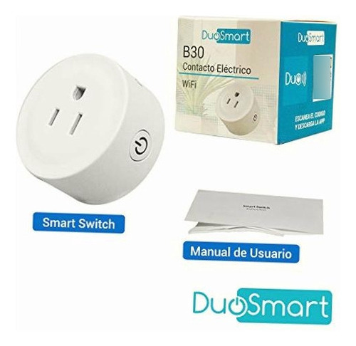 Duosmart B30 Wi-fi Enchufe Inteligente Wifi Color Blanco