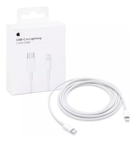 Cable Apple Original Usb C A Lightning, iPhone Cargador, 2m®