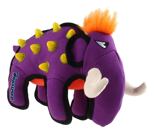 Juguete Para Perros Gigwi Duraspikes Elefante Extra Durable Color Violeta