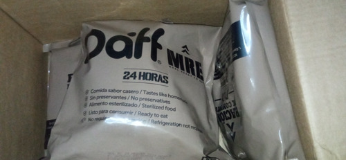 Ración De Combate De 24 Horas Marca Daff 