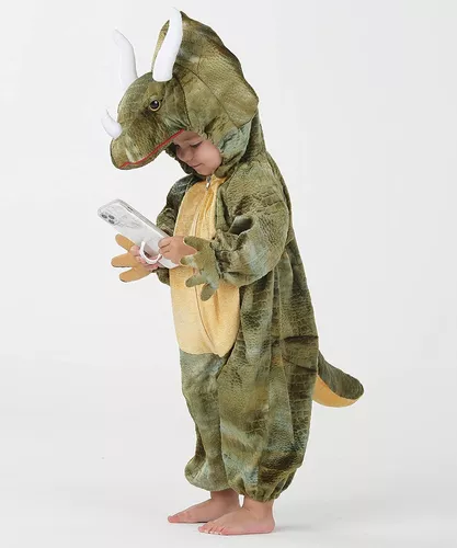  PATYMO Disfraz de dinosaurio jurásico para bebé, color