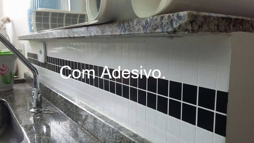 Adesivo Decorativo Pastilha Original Grande 45 Cm X 1 Metro 