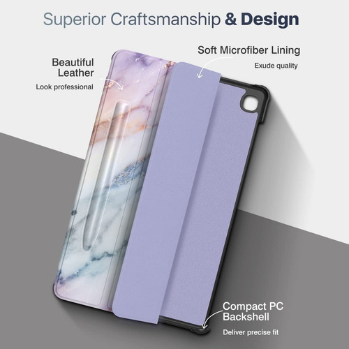 Funda Case Para Galaxy Tab S6 Lite P610 P613 Con Portalápiz