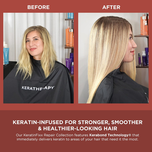Keratherapy Shampoo Reparador Keratinfixx Com Infusão De Que