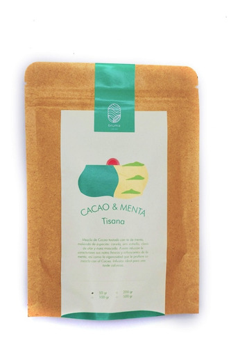 Tisana Cacao Menta 200g Bruma