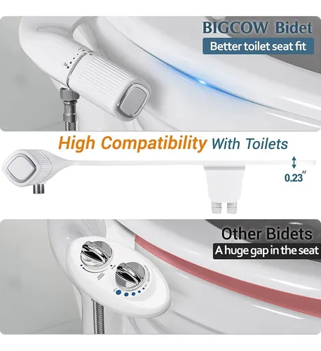Bidet Doble Boquilla No Eléctrica For Lavado Frontal Y