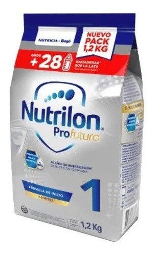 Imagen 8 de 10 de Nutrilon Profutura 1 Nutricia Bagó En Polvo Bolsa De 1.2kg