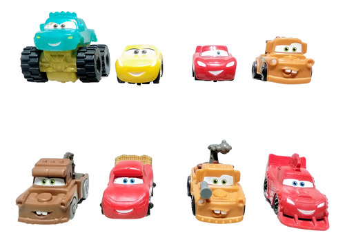 Cars Disney Colección Mc Donalds 2022 Completa (Usado)