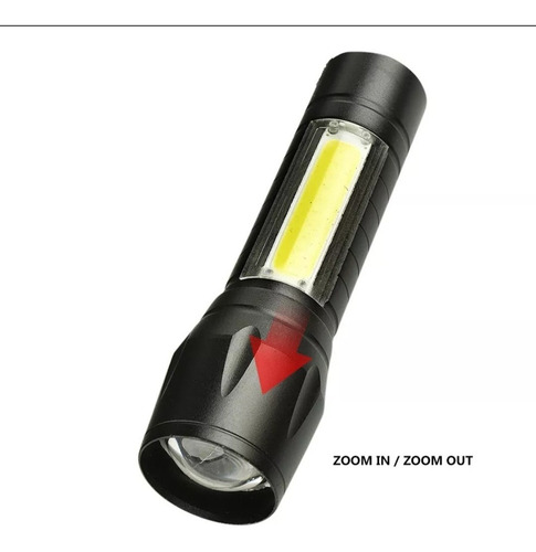 Imagen 2 de 6 de Mini Linterna Led Recargable
