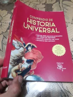 Libro De Compendio Historia Universal Nivel Pre San Marcos