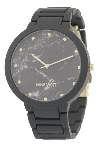 Reloj De Vestir De Cuarzo Japonés Nine West Para Mujer Con M