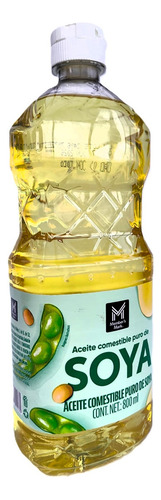 Aceite Puro De Soya Vegetal Members Mark Botella 800ml