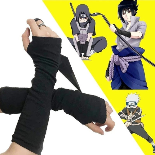 Imagen 4 de 7 de Bandana + Guantes + Collar + Kunai Naruto - Kit