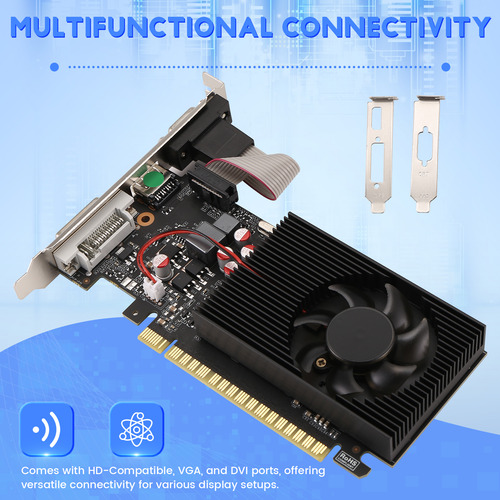 Tarjeta Gráfica Gt730 4gb Ddr3 128bit Con Vga Compatible