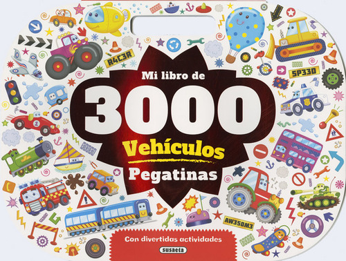 Mi Libro De 3.000 Pegatinas De Vehículos (libro Original)