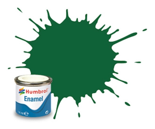  Pintura (enamel) 14ml  - Verde Claro 120 Mate Humbrol