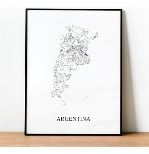 Set De 3 Mapas 80x61 Cm.