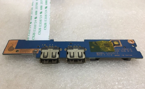 Imagem 4 de 6 de Placa Usb Notebook Samsung Np-530u3c Ad3br