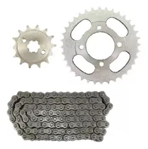 Comprar Kit Transm Compl Cadena Piñon Coron Motomel Blitz 110 Tuning