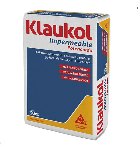 Pegamento Klaukol Impermeable X 30kg