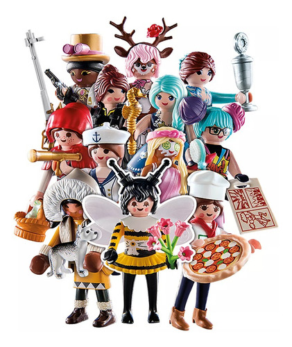 Playmobil Colección Series 22 Niña 12 Figuras Barbie