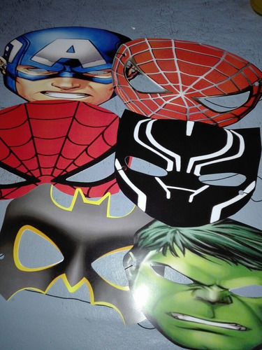 Antifaces Superheroes, Lol, Zenon, Spiderman!!!!