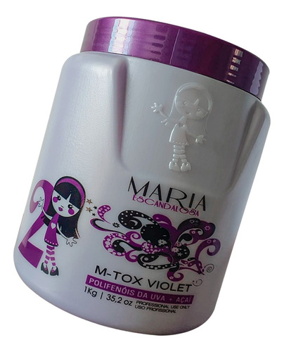 Btx Matizador Violet Beautox Maria Escandalosa 1kg