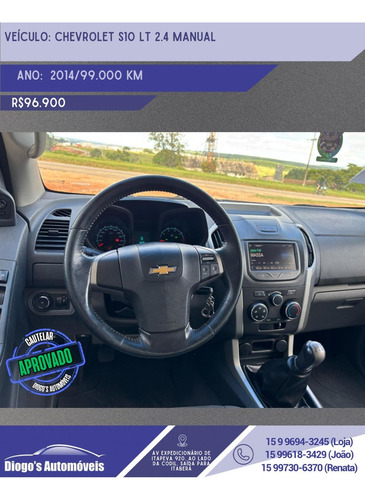 Chevrolet S10 2.4 Lt Cab. Dupla 4x2 Flex 4p