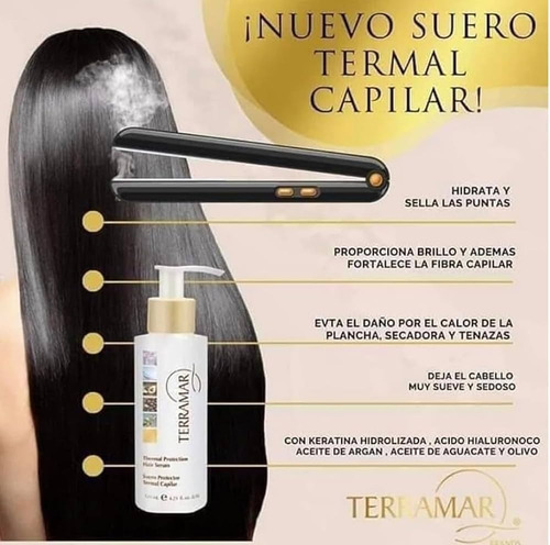 Kit Suero Protector Termal Capilar + Oleo Protector Terramar