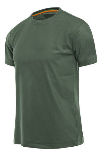 Camisa Deportiva De Manga Corta Para Hombre, Color Liso, Sue