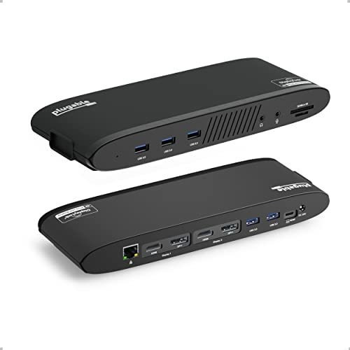 Docking Station Plugable Ud-6950pdh 13 En 1 Doble 4k 100w -n