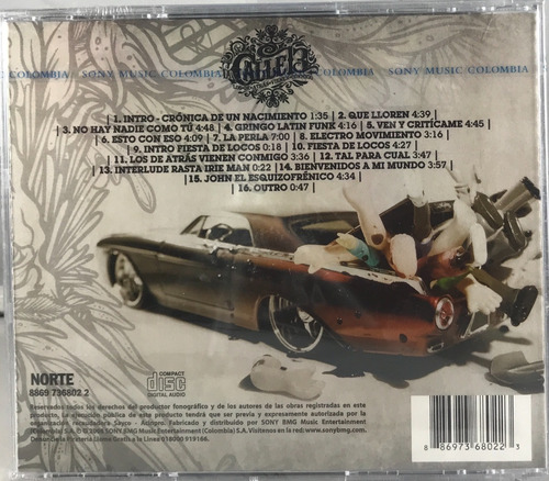 Imagen 2 de 2 de Calle 13 - Los De Atrás Vienen Conmigo