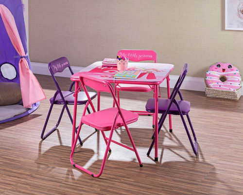 Comedor Infantil Baby Colors Color Rosa