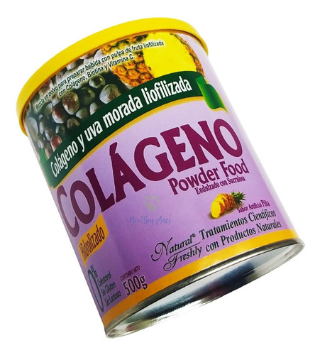 Colageno Natural Freshly Amarillo 500gr - mL a $116