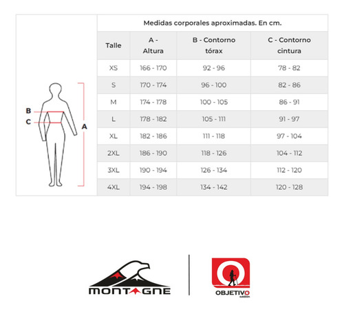 Pantalón Montagne Ski Thermal Hombre Trampa De Nieve Outdoor