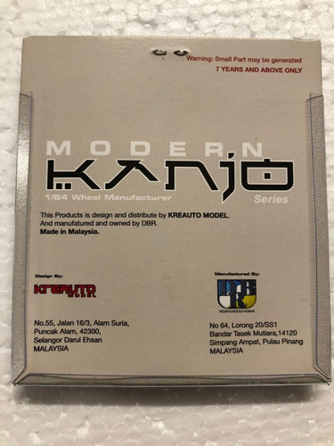 Gomas Para Custom 1:64 Kreauto Kanjo Rin Cafe 4 Modelos