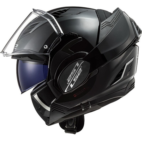 Casco Ls2 Ff900 Valiant Ii  Negro Brilloso