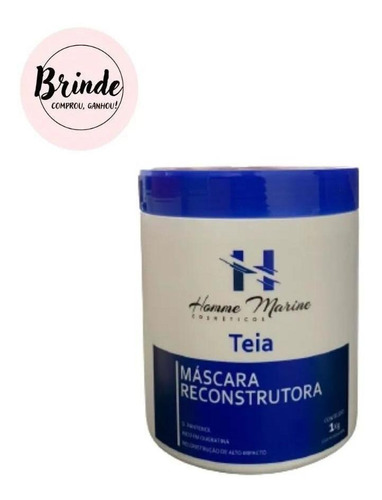 Máscara Reconstrutora Teia 1kg Homme Marine